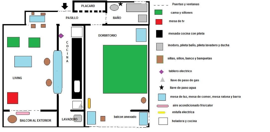 Calido, Luminoso & Excelente Ubicacion Ba Apartment Buenos Aires Ngoại thất bức ảnh